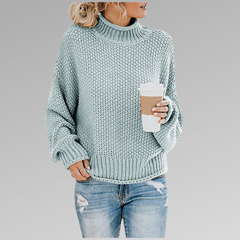 Emily & Isabella Brooks | High Collar Pullover