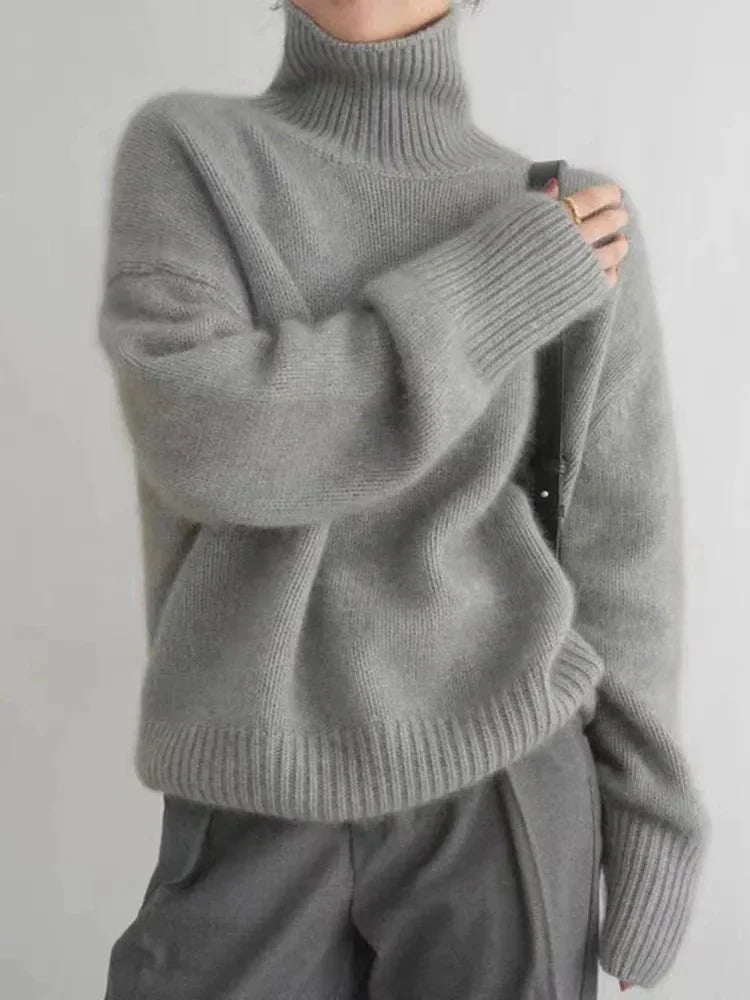 Emily & Isabella Brooks | Luxe Turtleneck Sweater