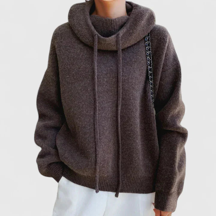 Emily & Isabella Brooks | Cozy Knit Hoodie