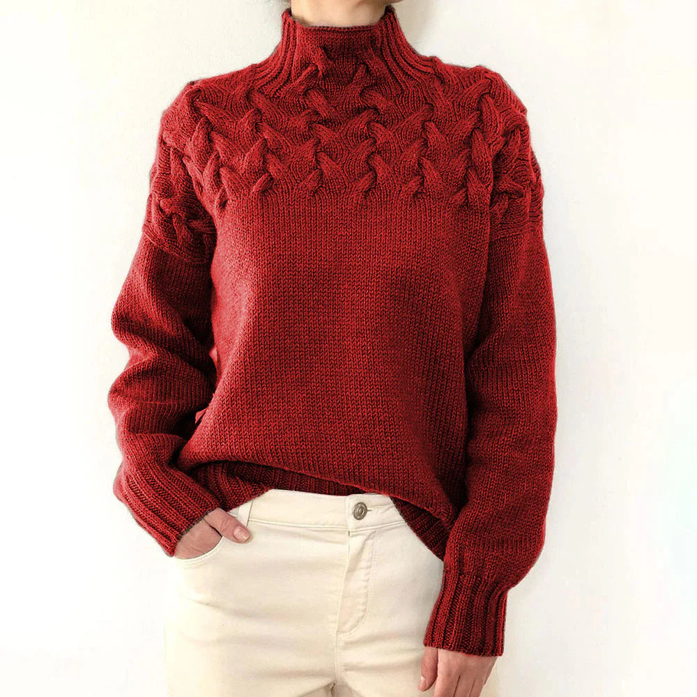 Emily & Isabella Brooks | Warm Knitted Turtleneck