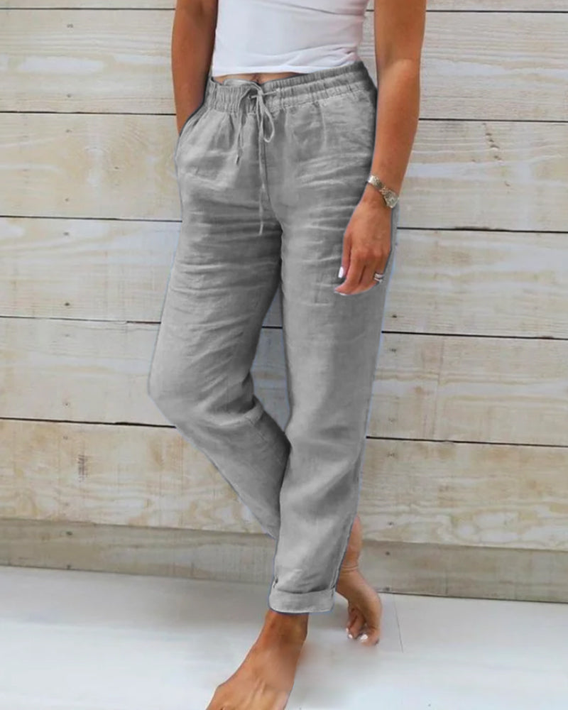 Emily & Isabella Brooks | Luxe Tailored Trousers