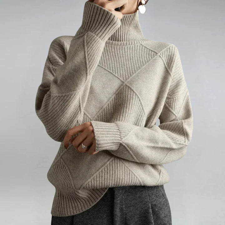 Emily & Isabella Brooks | Luxe Turtleneck Sweater