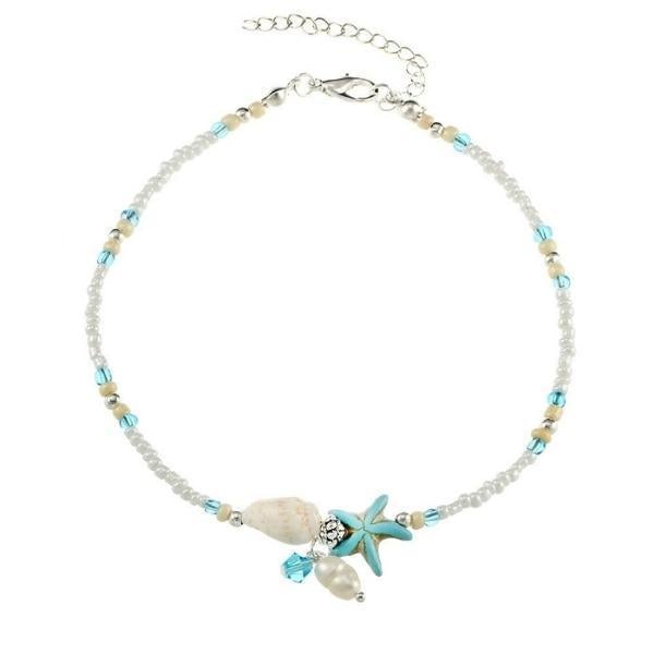 Emily & Isabella Brooks | Anklet Bracelet with Natural Stones