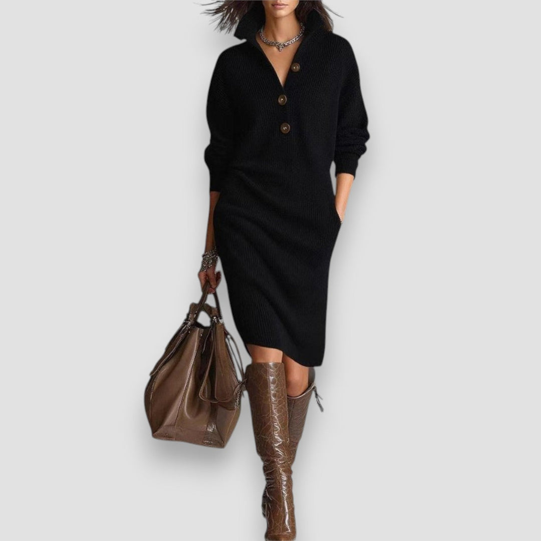 Emily & Isabella Brooks | Warm Knit Dress