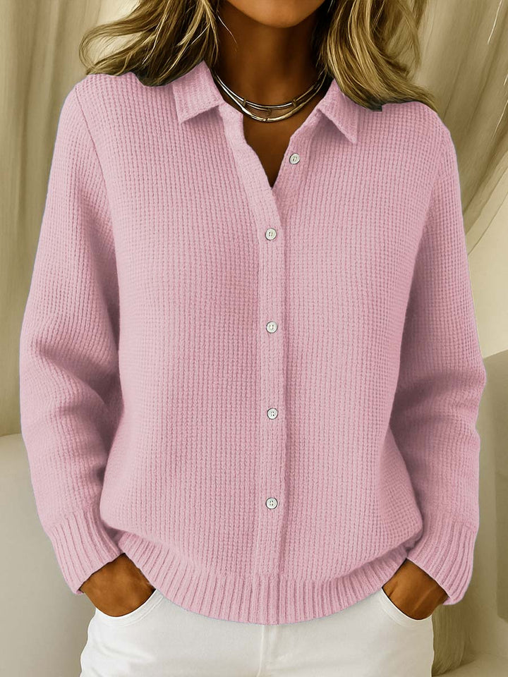 Emily & Isabella Brooks | Classic Knit Button Cardigan