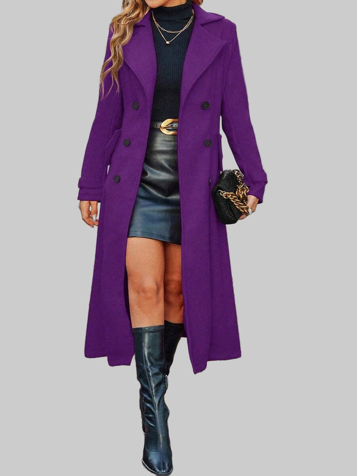 Emily & Isabella Brooks | Double-Breasted Wool Coat