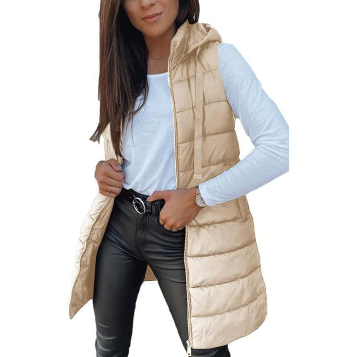 Emily & Isabella Brooks | Women's Long Sleeveless Jacket