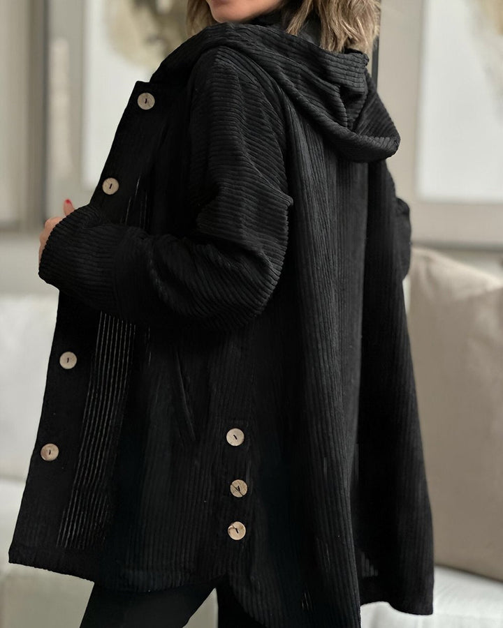 Emily & Isabella Brooks | Corduroy Jacket with Hood