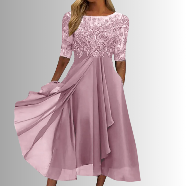 Emily & Isabella Brooks | Elegant Lace Dress