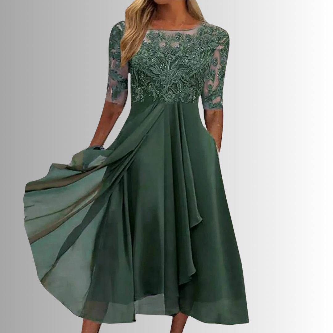 Emily & Isabella Brooks | Elegant Lace Dress