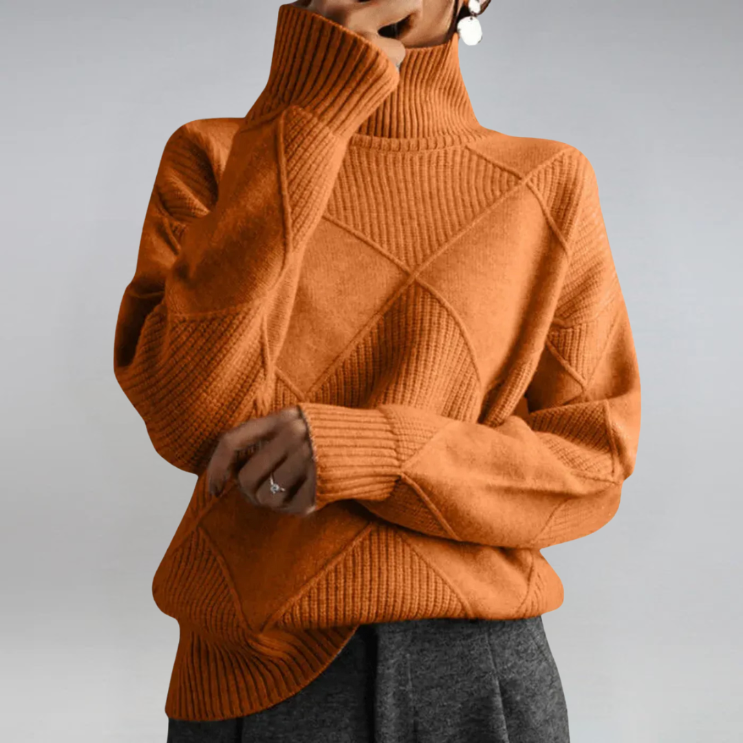 Emily & Isabella Brooks | Luxe Turtleneck Sweater