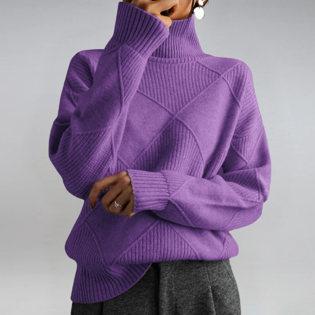 Emily & Isabella Brooks | Luxe Turtleneck Sweater
