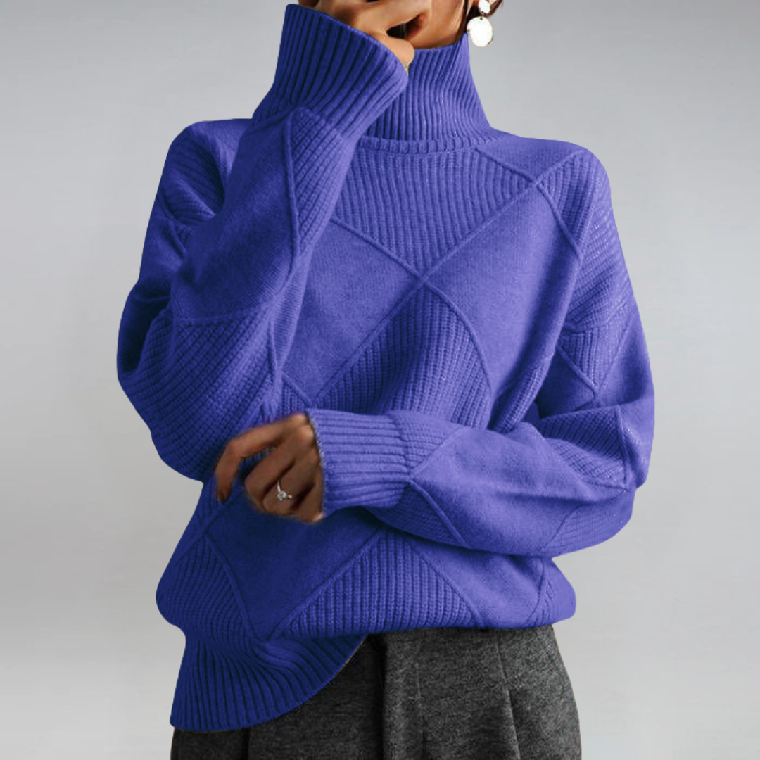 Emily & Isabella Brooks | Luxe Turtleneck Sweater