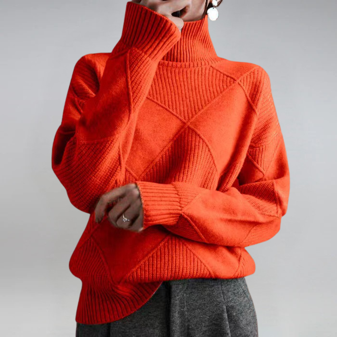 Emily & Isabella Brooks | Luxe Turtleneck Sweater