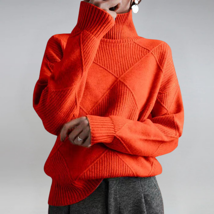 Emily & Isabella Brooks | Luxe Turtleneck Sweater