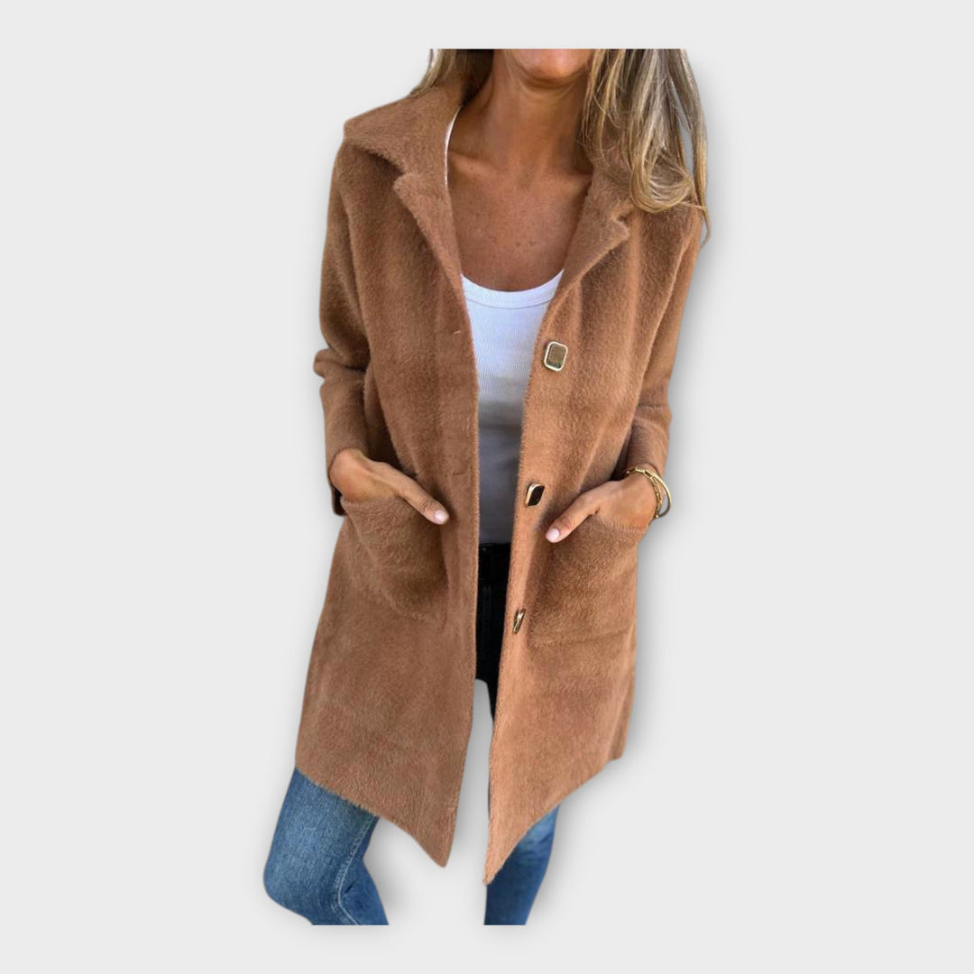 Emily & Isabella Brooks | Wool Coat with Closure
