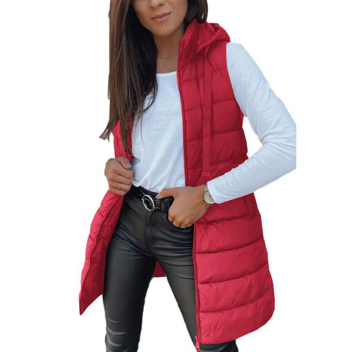 Emily & Isabella Brooks | Women's Long Sleeveless Jacket