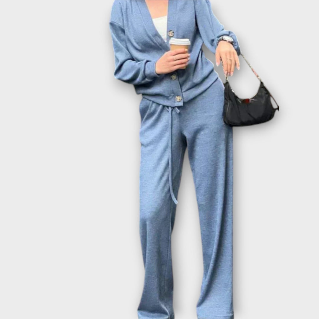 Emily & Isabella Brooks | Cardigan and Pants Set