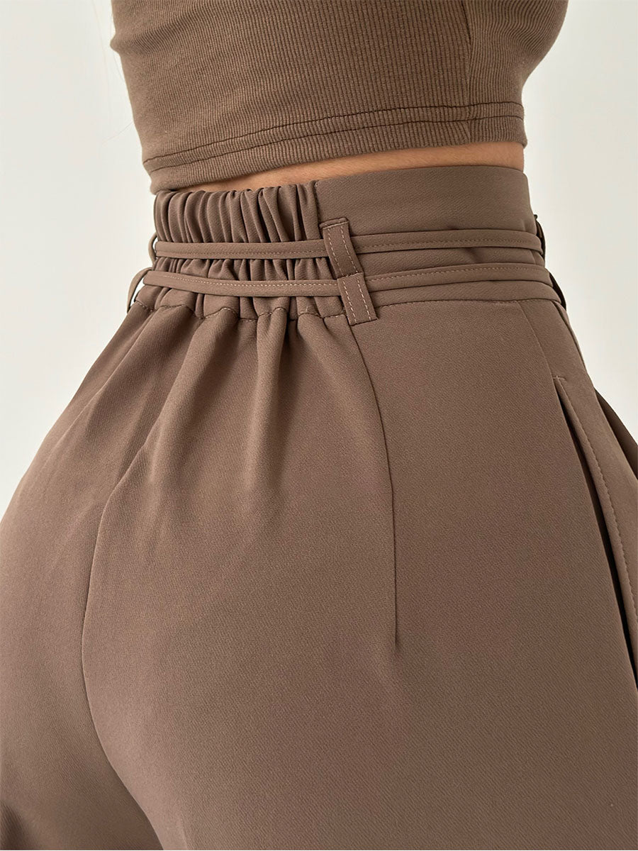 Emily & Isabella Brooks | High-Waisted Trousers, Wide Legs