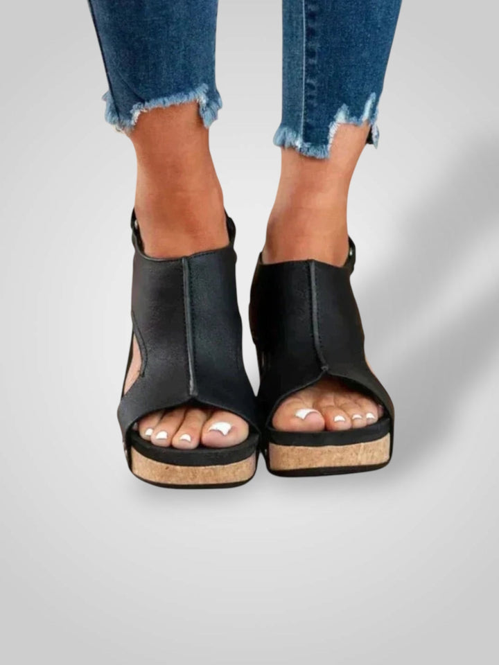 Emily & Isabella Brooks | Leather Orthopedic Sandals