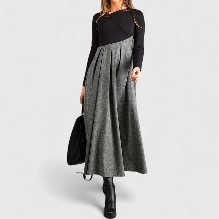 Emily & Isabella Brooks | Long Sleeve Maxi Dress