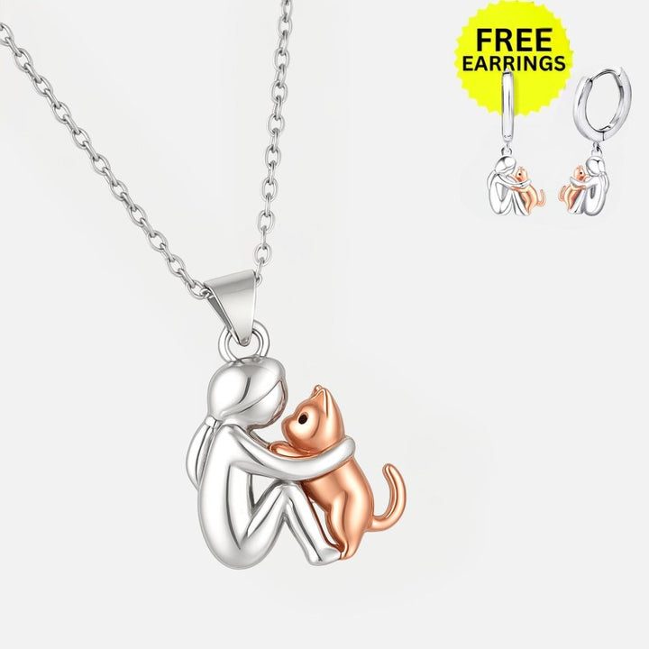 Emily & Isabella Brooks | Pendant Necklace with Earrings