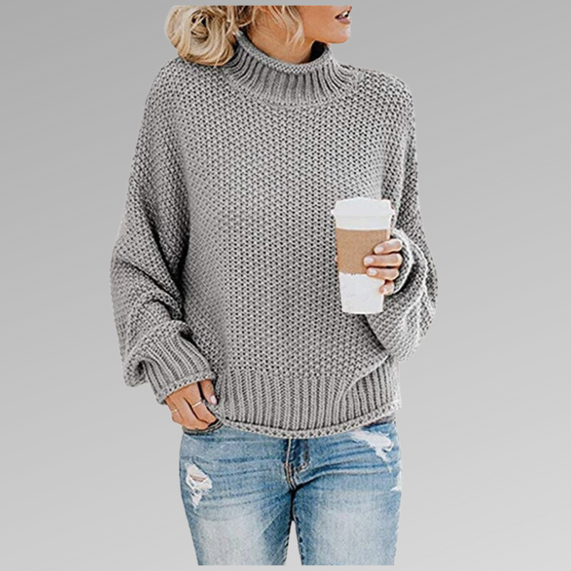 Emily & Isabella Brooks | High Collar Pullover