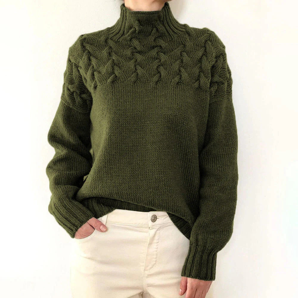 Emily & Isabella Brooks | Warm Knitted Turtleneck