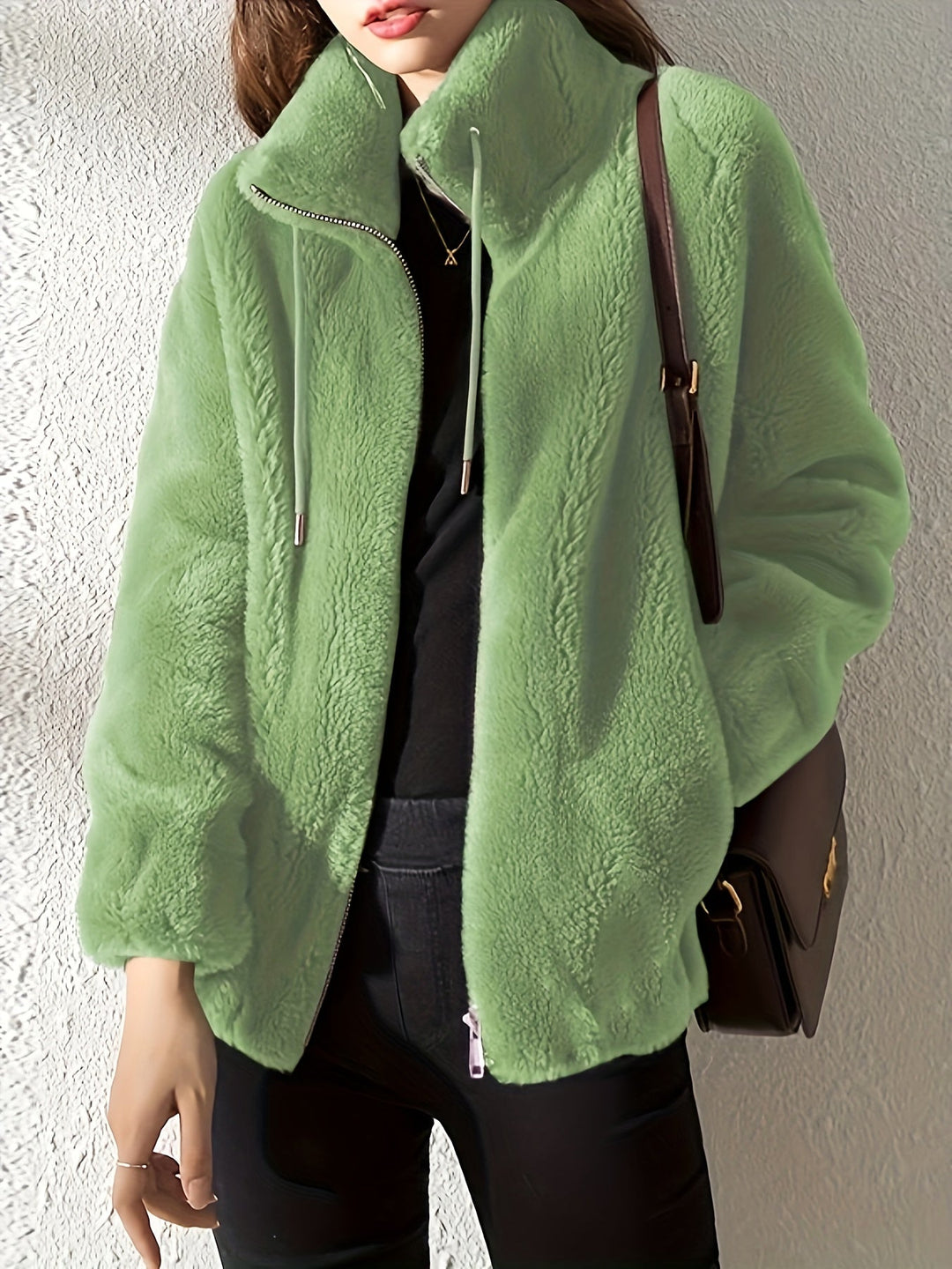 Emily & Isabella Brooks | Comfortable Zippered Cardigan