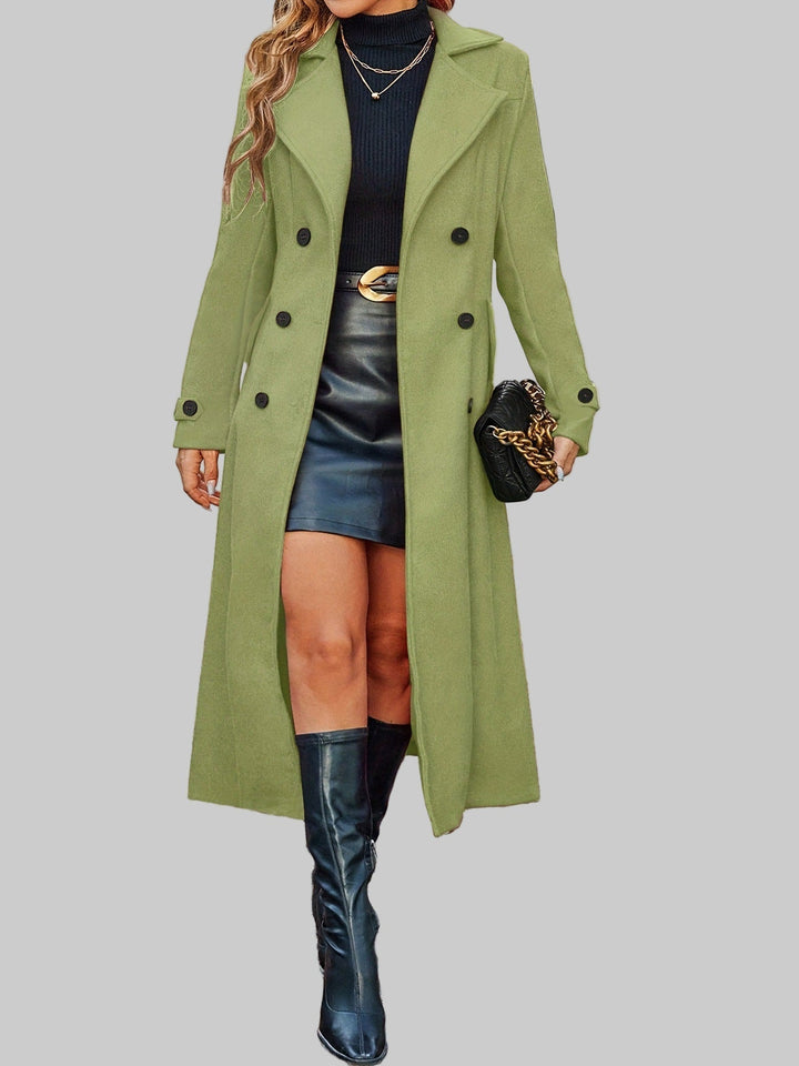 Emily & Isabella Brooks | Double-Breasted Wool Coat