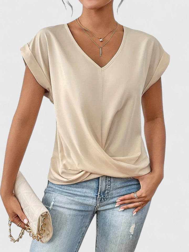 Emily & Isabella Brooks | Comfortable V-Neck Top