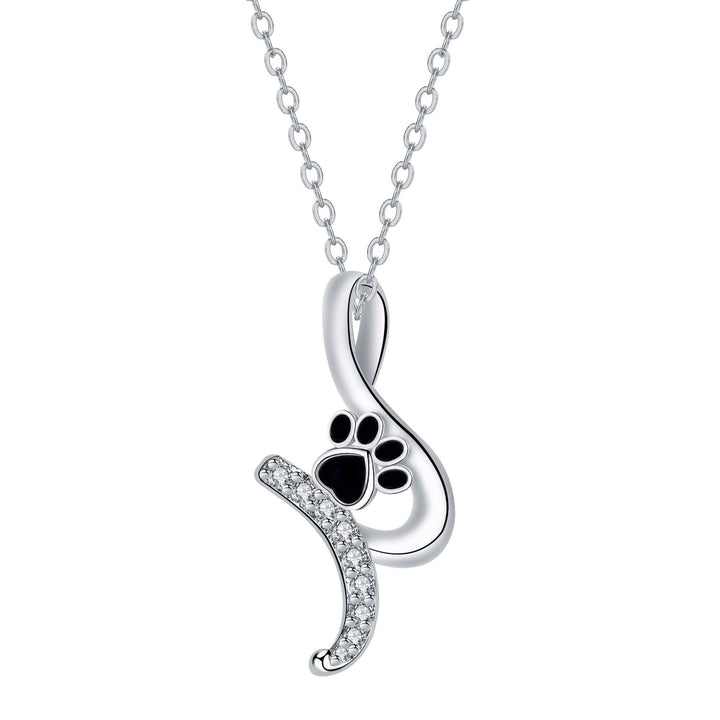 Emily & Isabella Brooks | Paw Print Pendant Necklace