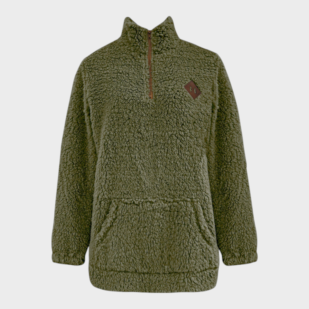 Emily & Isabella Brooks | Fleece-Lined Zip-Up Hoodie