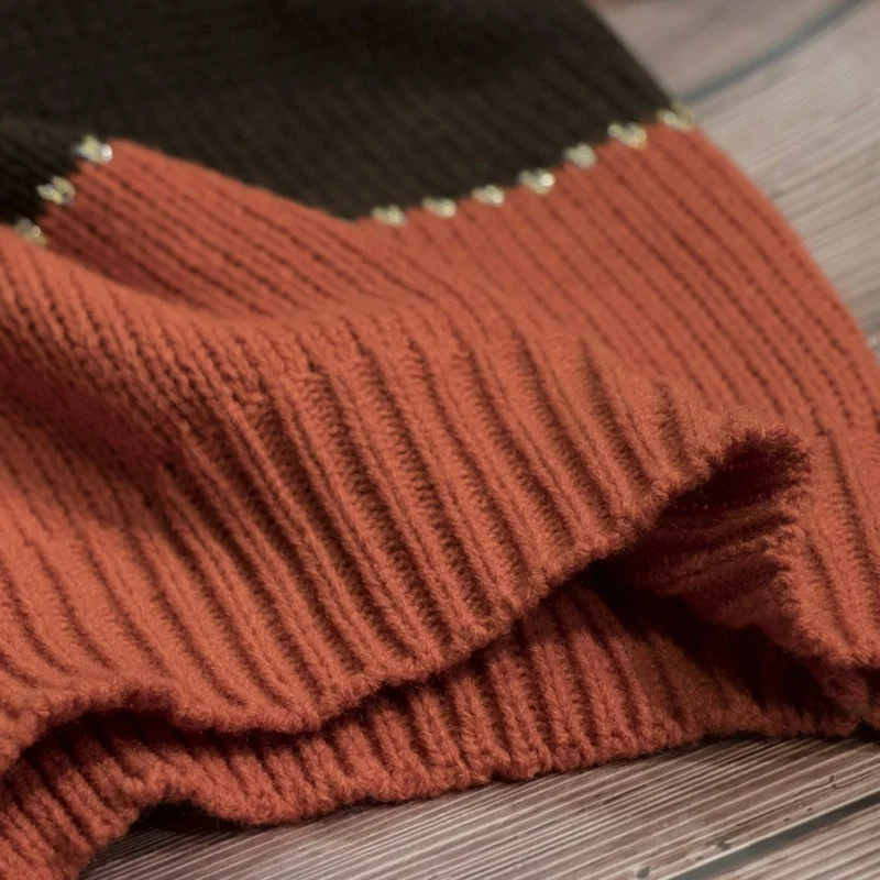 Emily & Isabella Brooks | Knit Pullover, Retro Style
