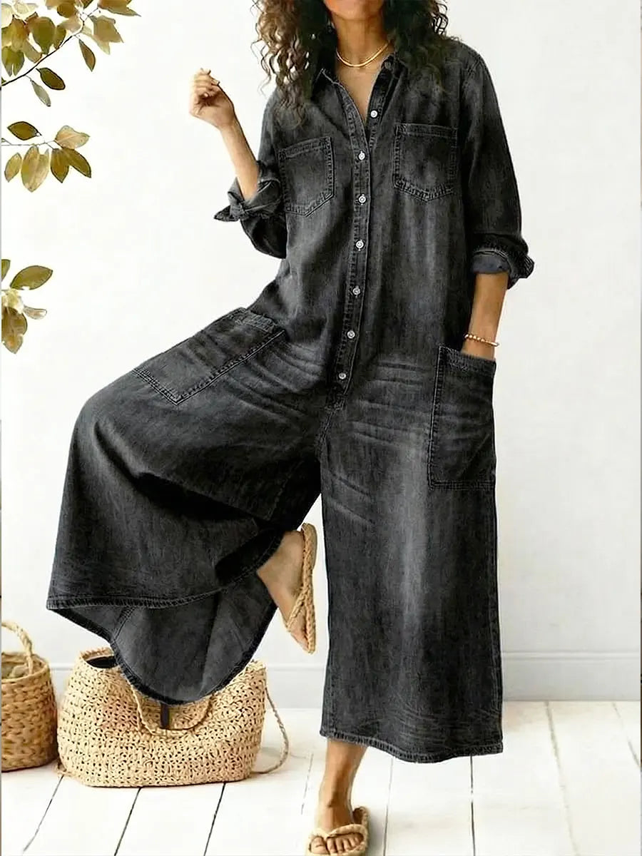 Emily & Isabella Brooks | Casual Cotton polyester Jumpsuit