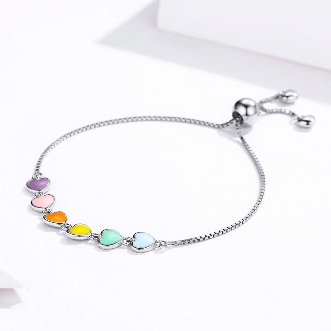 Emily & Isabella Brooks | Sterling Silver Paw Print Bracelet - Adjustable Fit