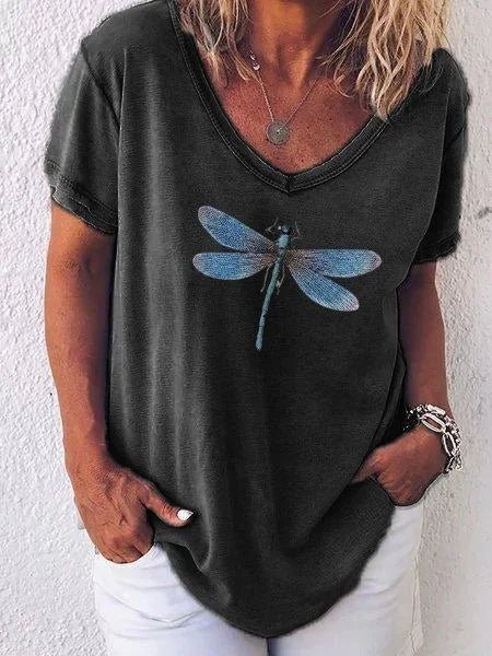 Emily & Isabella Brooks | V-Neck Tee