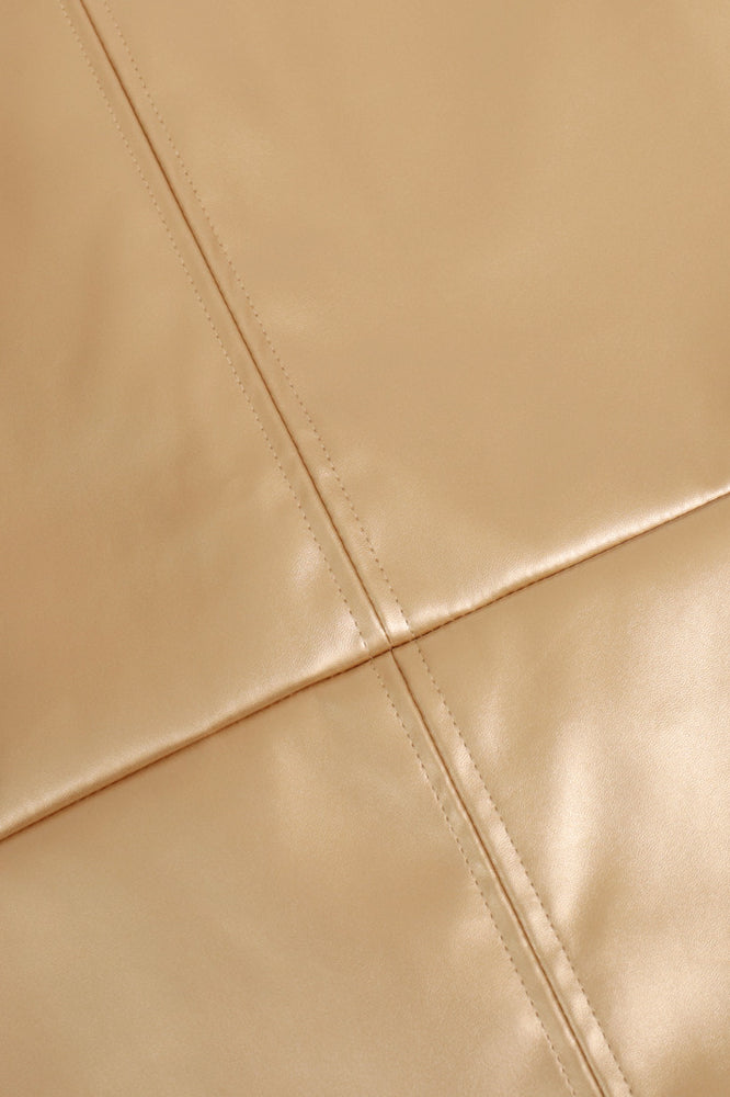 Emily & Isabella Brooks | High Gloss PU Leather Bodycon Skirt