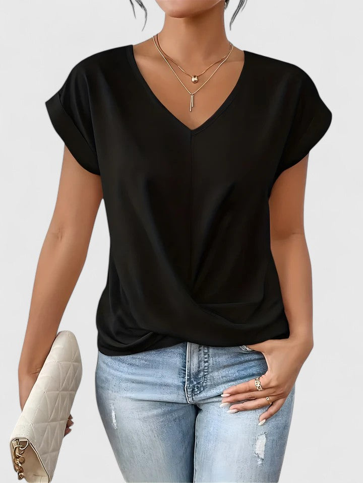 Emily & Isabella Brooks | Comfortable V-Neck Top