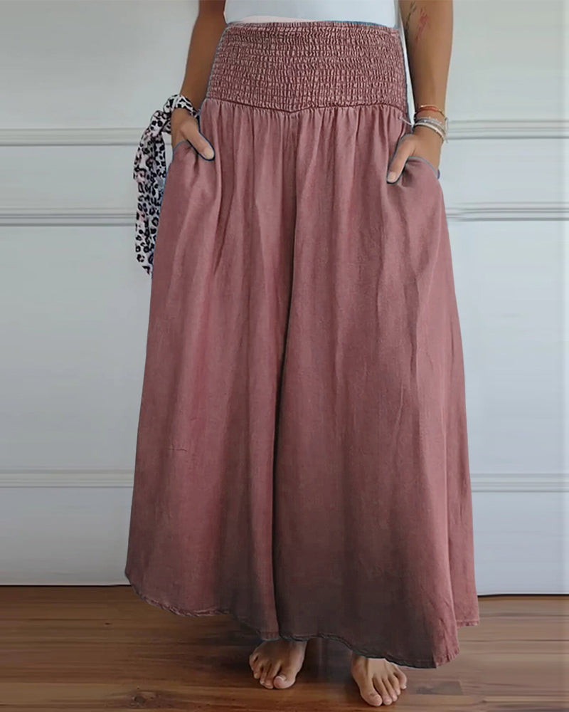 Emily & Isabella Brooks | Comfy Wide-Leg Trousers