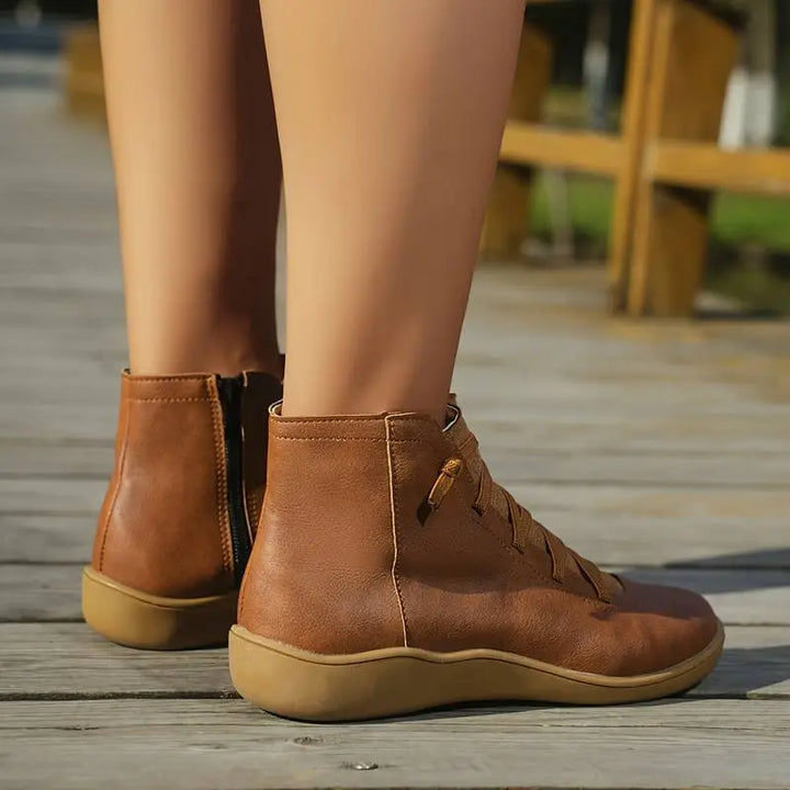 Emily & Isabella Brooks | Women's Casual Lace-Up Ankle Boots