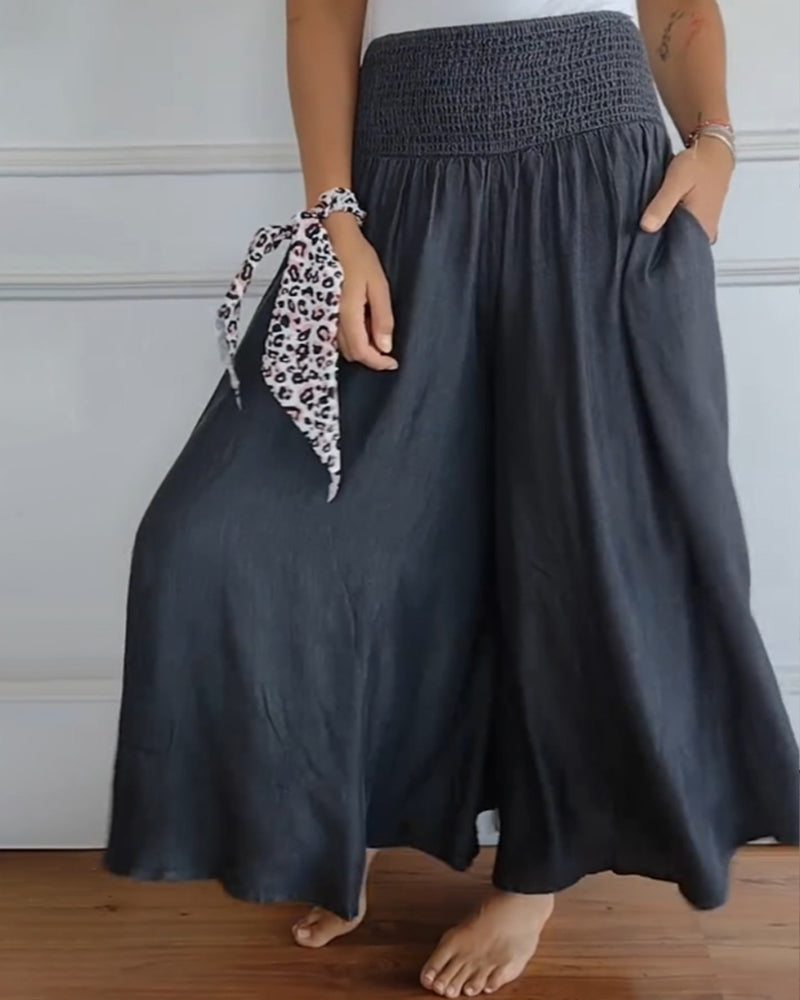 Emily & Isabella Brooks | Comfortable Wide-Leg Pants