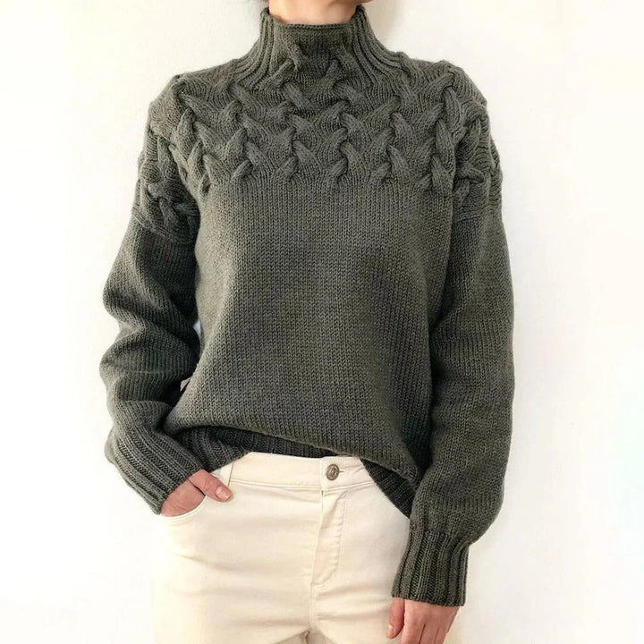 Emily & Isabella Brooks | Warm Knitted Turtleneck