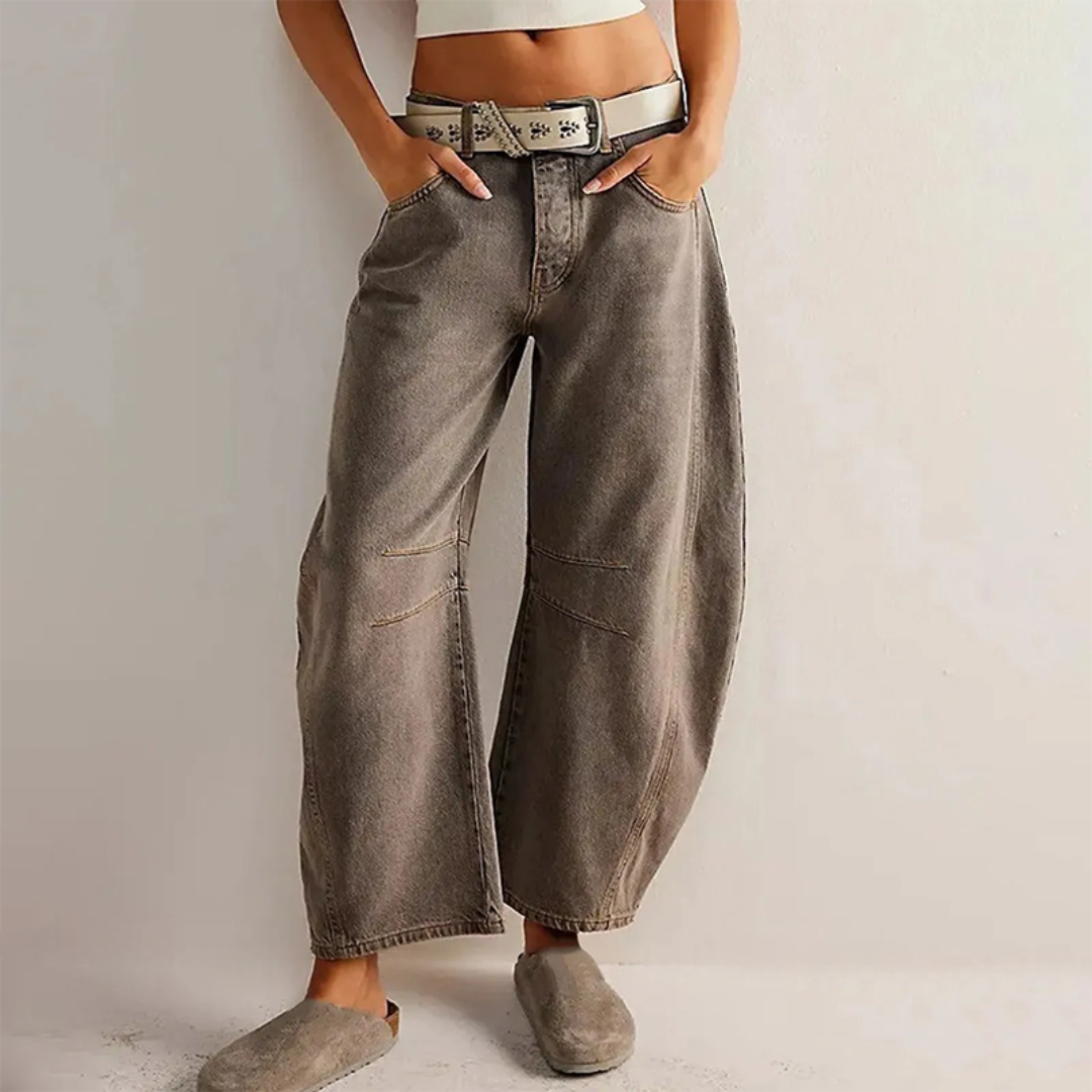 Emily & Isabella Brooks | Chic Wide-Leg Jeans