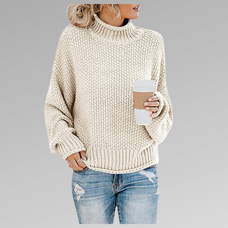 Emily & Isabella Brooks | High Collar Pullover