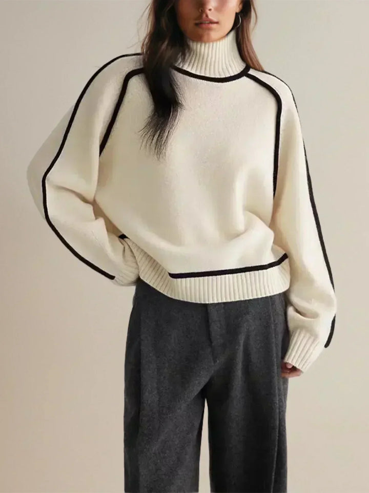 Emily & Isabella Brooks | Elegant Turtleneck Sweater