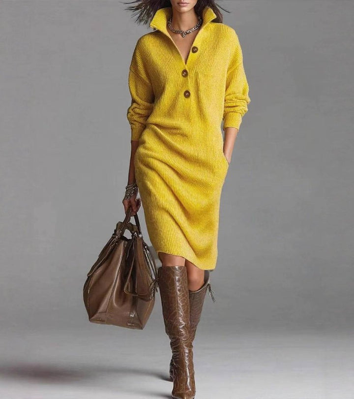 Emily & Isabella Brooks | Warm Knit Dress