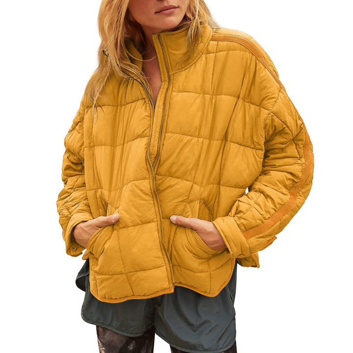Emily & Isabella Brooks | Lightweight Compact Zip Puffer Jacket