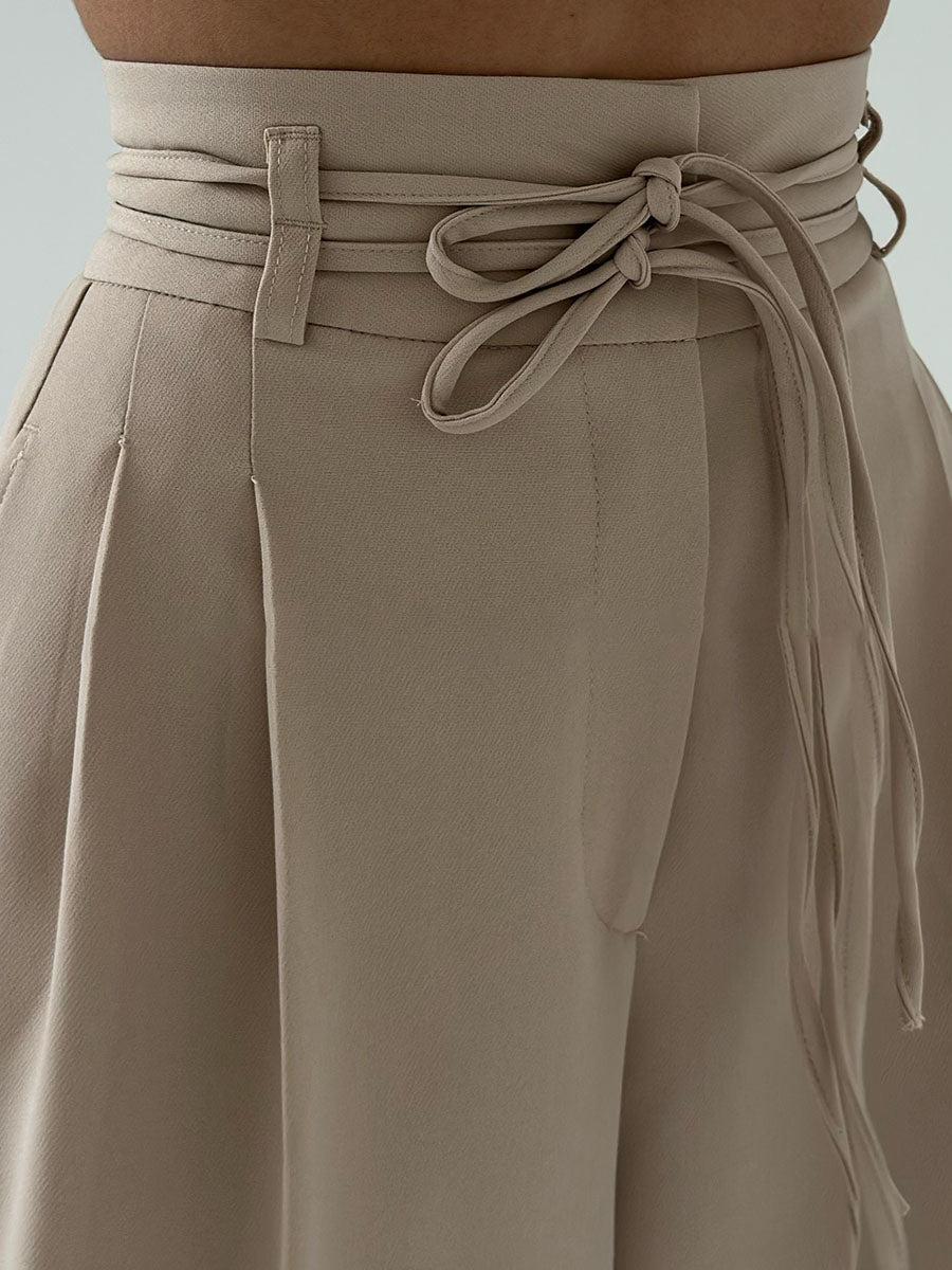 Emily & Isabella Brooks | High-Waisted Trousers, Wide Legs