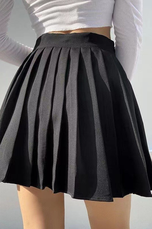 Emily & Isabella Brooks | Pleated High Waist Pocket Sports Skirt